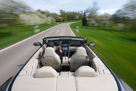 Bentley Continental GT Speed W12 Convertible, Fahrersicht