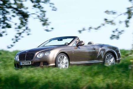 Bentley Continental GT Speed W12 Convertible, Seitenansicht