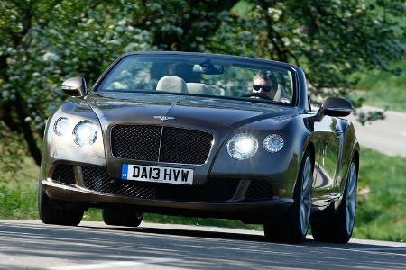 Bentley Continental GT Speed W12 Convertible, Frontansicht