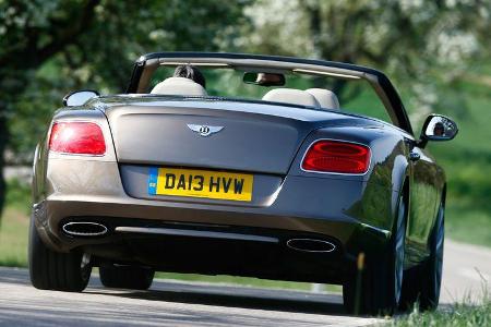 Bentley Continental GT Speed W12 Convertible, Heckansicht