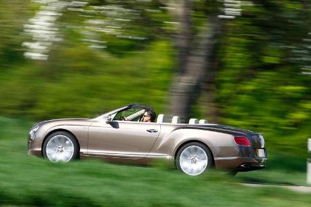 Bentley Continental GT Speed W12 Convertible, Seitenansicht