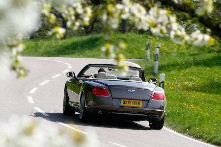 Bentley Continental GT Speed W12 Convertible, Heckansicht