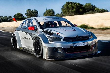 Citroen C-Elysee WTCC - Test 2013