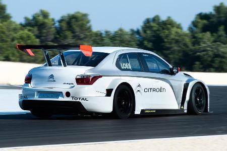 Citroen C-Elysee WTCC - Test 2013