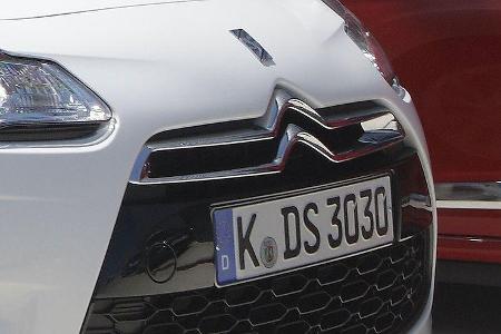 Citroen DS3 HDi 90 FAP 99g, Kühlergrill