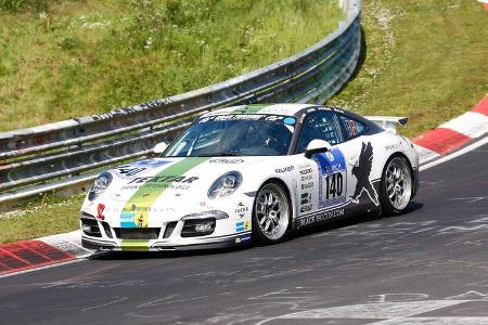 24h-Nürburgring - Nordschleife - Porsche 991 - Black Falcon Team TMD Friction - Klasse V 6 - Startnummer #140