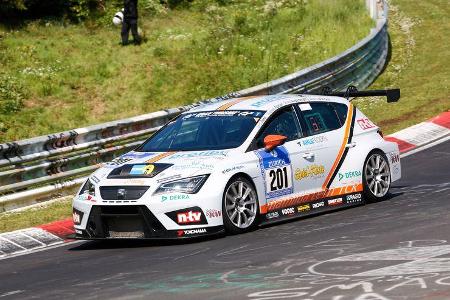 24h-Nürburgring - Nordschleife - Seat Leon TCR - mathilda racing - Team pistenkids - Klasse TCR - Startnummer #201