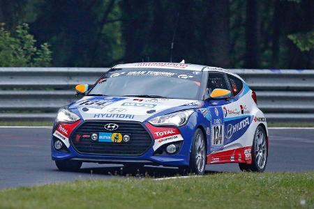 24h-Nürburgring - Nordschleife - Hyundai Veloster 1,6T - Hyundai Motor Deutschland GmbH - Klasse SP 2T - Startnummer #134