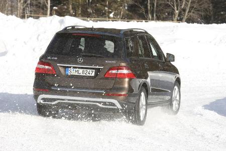 Mercedes ML, Heck