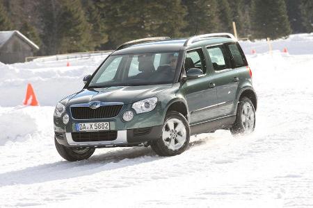 Skoda Yeti, Seitenansicht