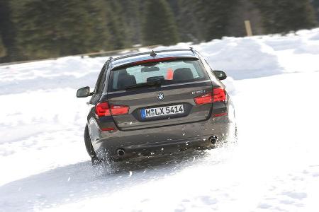 BMW 535i Touring, Heck