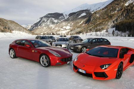 Testwagen, Gruppenbild