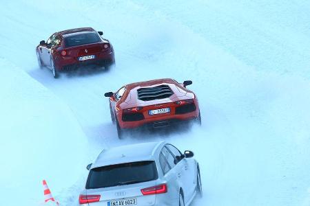 Testwagen, Gruppenbild