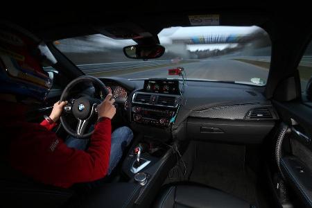 BMW M2 Coup, Cockpit, Fahrersicht