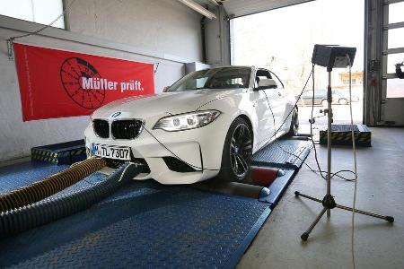 BMW M2 Coup, Messung, Prfstand
