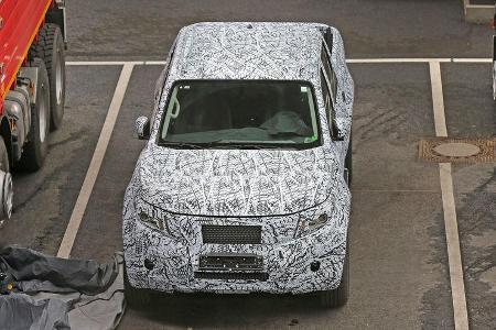 Mercedes GLT Pickup Erlkönig