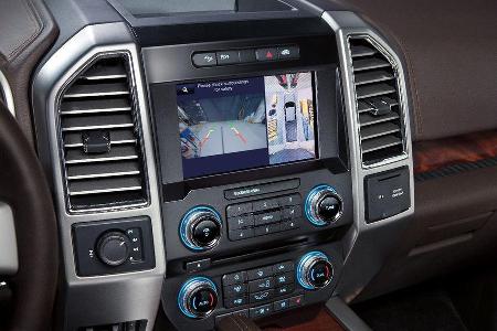 Ford F-150 2.7 Ecoboost, Mittelkonsole