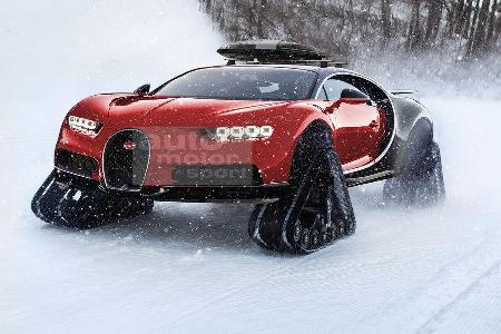 Bugatti Chiron trifft Leopard II