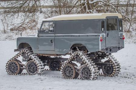 Land Rover Cuthbertson, Seitenansicht