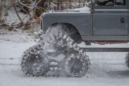 Land Rover Cuthbertson, Kettenantrieb