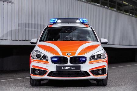 RETTMobil 2016, Einsatzfahrzeuge, Notarzt, Rettungsdienst, BMW 220d Active Tourer