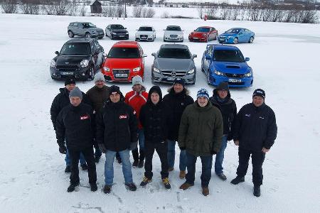 Gruppenbild, Frontansicht