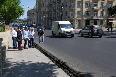 Charlie Whiting & Hermann Tilke - Inspektion - Baku Street Circuit 2016