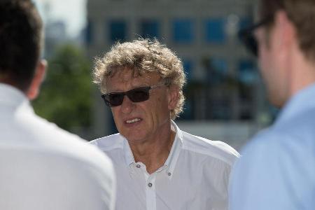 Charlie Whiting & Hermann Tilke - Inspektion - Baku Street Circuit 2016