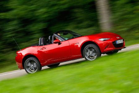 Mazda MX-5 Skyaktiv-G 160, Seitenansicht