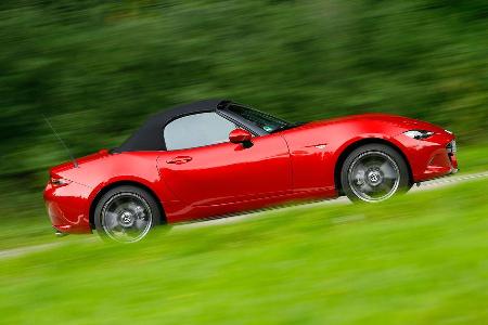 Mazda MX-5 Skyaktiv-G 160, Seitenansicht