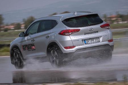 Hyundai Tucson 1.6 Turbo 4WD, Heckansicht
