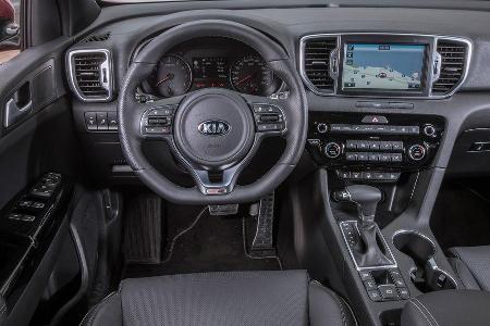 Kia Sportage 1.6 T-GDI 4WD GT Line, Cockpit