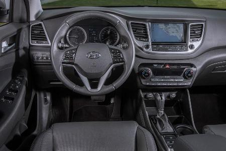 Hyundai Tucson 1.6 Turbo 4WD, Cockpit