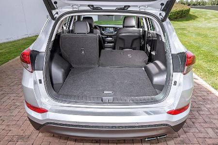 Hyundai Tucson 1.6 Turbo 4WD, Kofferraum