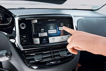Peugeot 208 e-Hdi 115, Touchscreen-Navi
