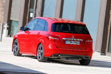 Mercedes B 250, Heckansicht