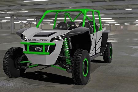 Nikola One Truck und Zero UTV