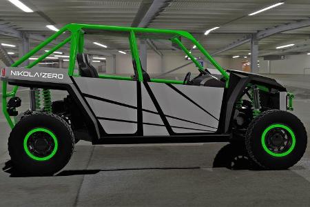 Nikola One Truck und Zero UTV