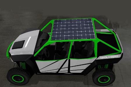 Nikola One Truck und Zero UTV