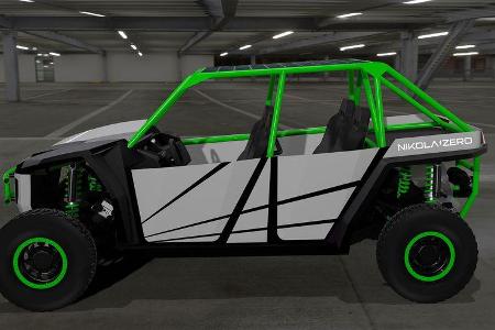 Nikola One Truck und Zero UTV