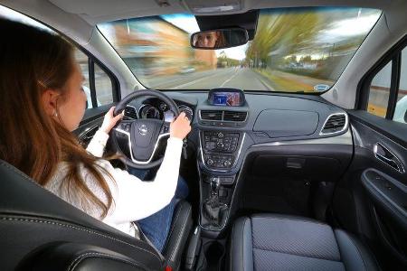 Opel Mokka 1.4 Turbo 4x4, Cockpit, Lenkrad
