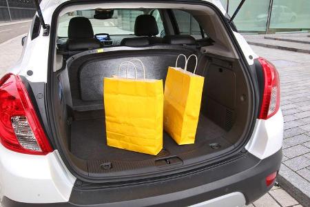 Opel Mokka 1.4 Turbo 4x4, Kofferraum, Ladefläche