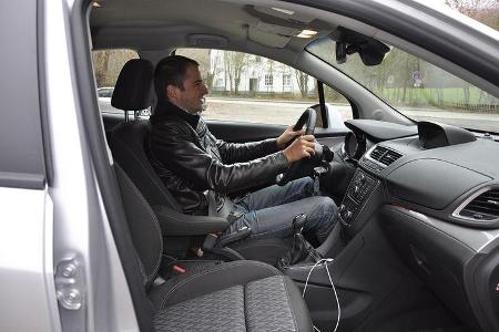 Innenraum-Check Opel Mokka, Sitzposition
