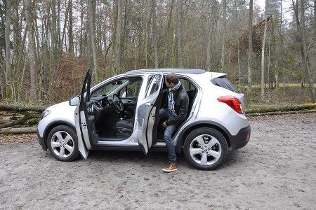 Innenraum-Check Opel Mokka, Fond