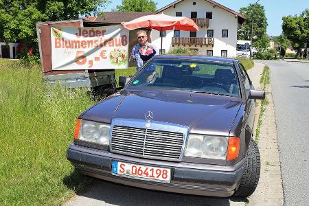 Mercedes 230 CE, Frontansicht