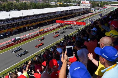 Start - Formel 1 - GP Spanien 2019