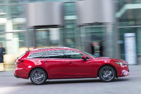 Mazda 6 Kombi Skyactiv-D 175 AWD, Seitenansicht