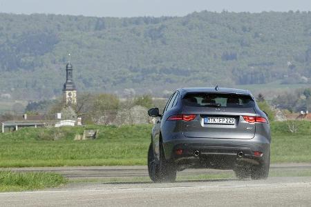 Jaguar F-Pace 30d AWD, Heckansicht