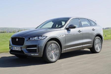 Jaguar F-Pace 30d AWD, Seitenansicht