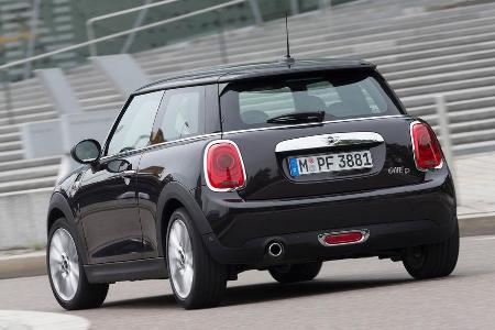 Mini One D, Heckansicht